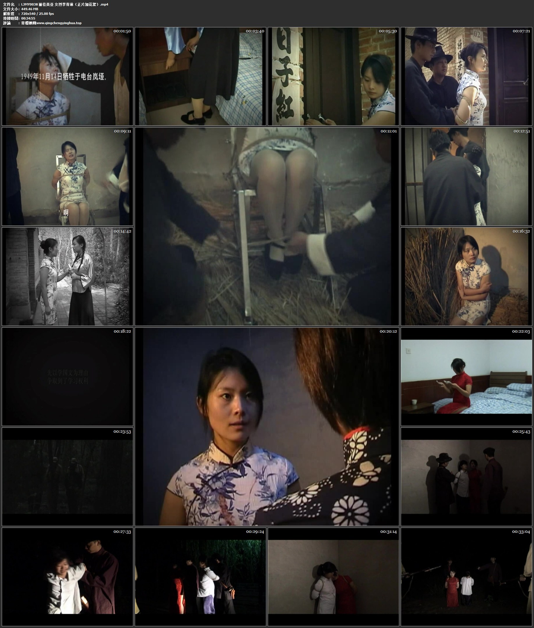 丽佳美亚 女烈李青林 正片加花絮