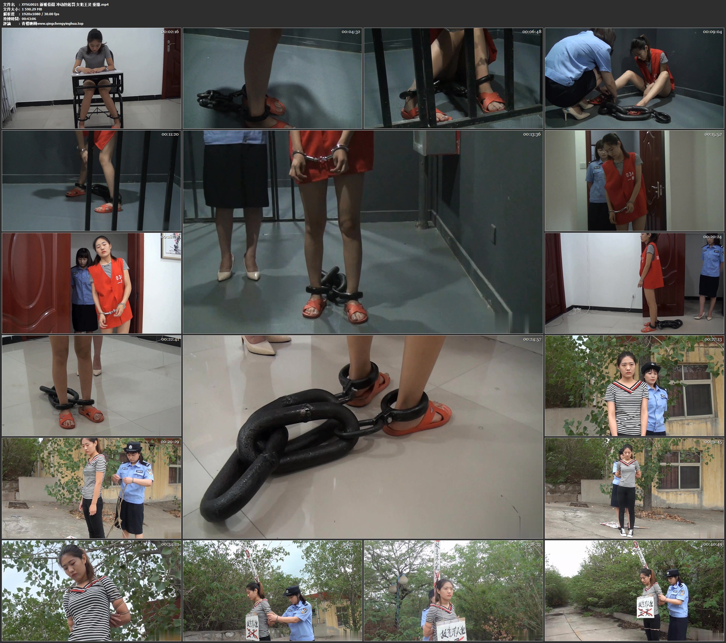 新雅俗阁 冲动的惩罚 女犯王灵 重镣