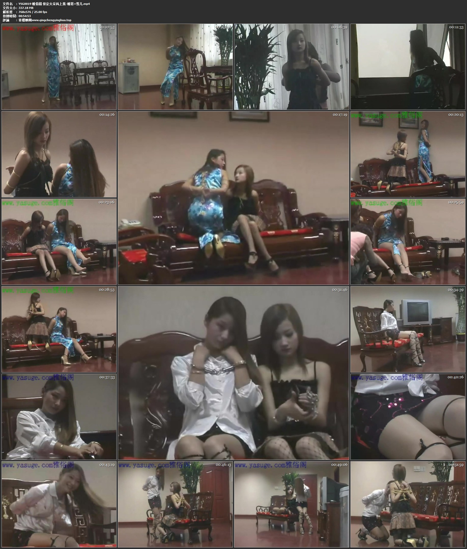 雅俗阁 保定大采风 上集 雅思 雪儿