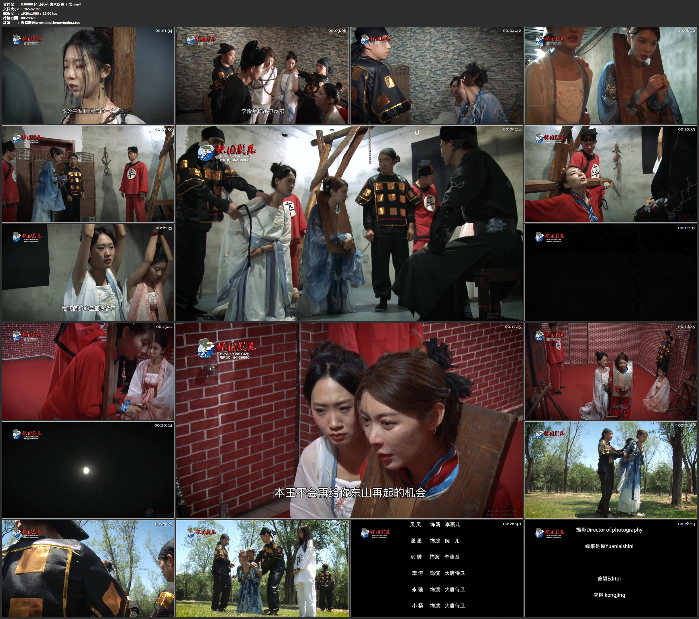 怀旧影苑 唐宫落燕 下集