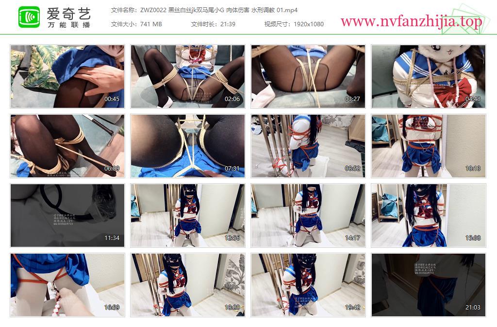窒物者_水刑调教01 黑丝白丝jk双马尾小G 肉体伤害