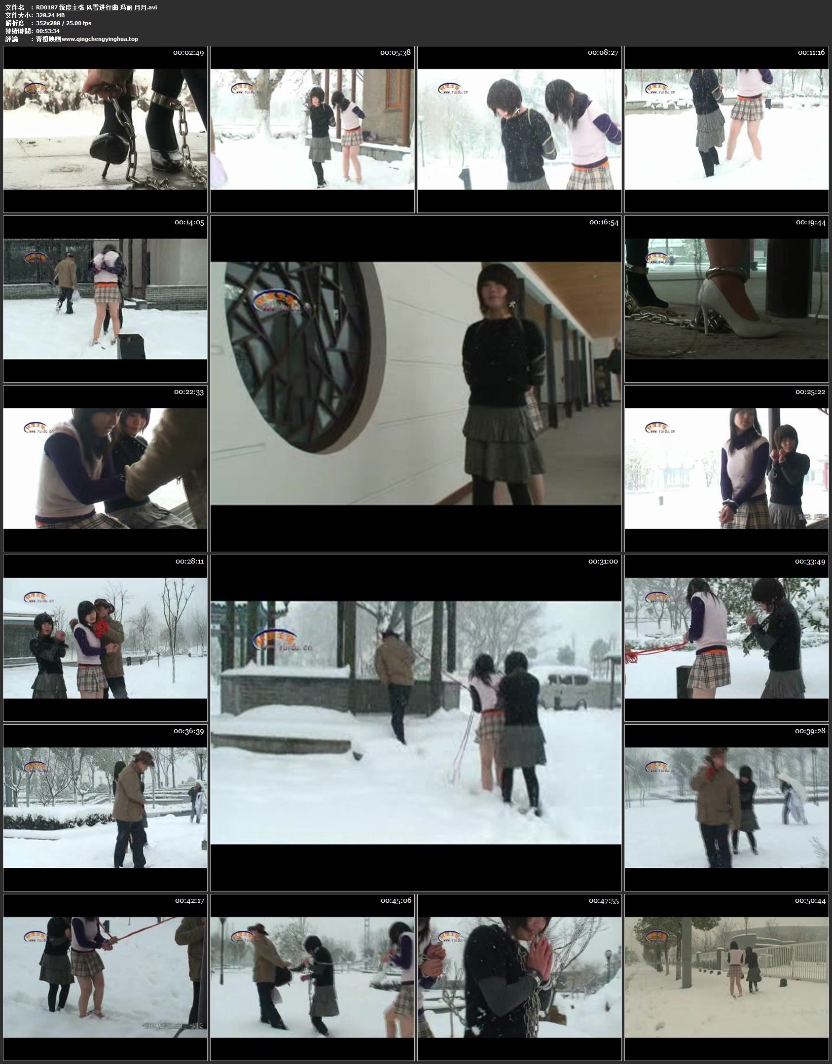 锐度主张 风雪进行曲 玛丽 月月
