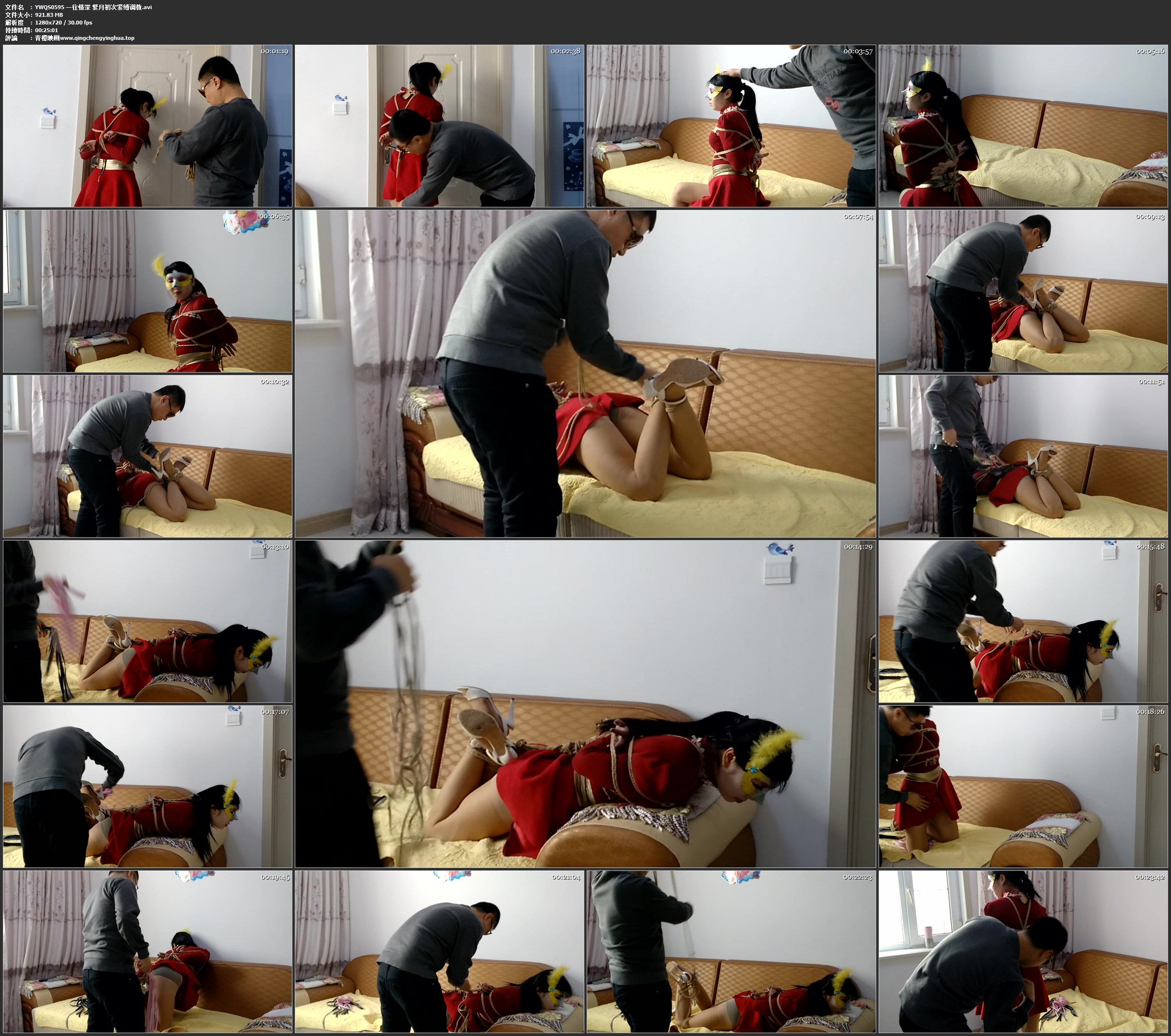 一往情深 紫月初次紧缚调教