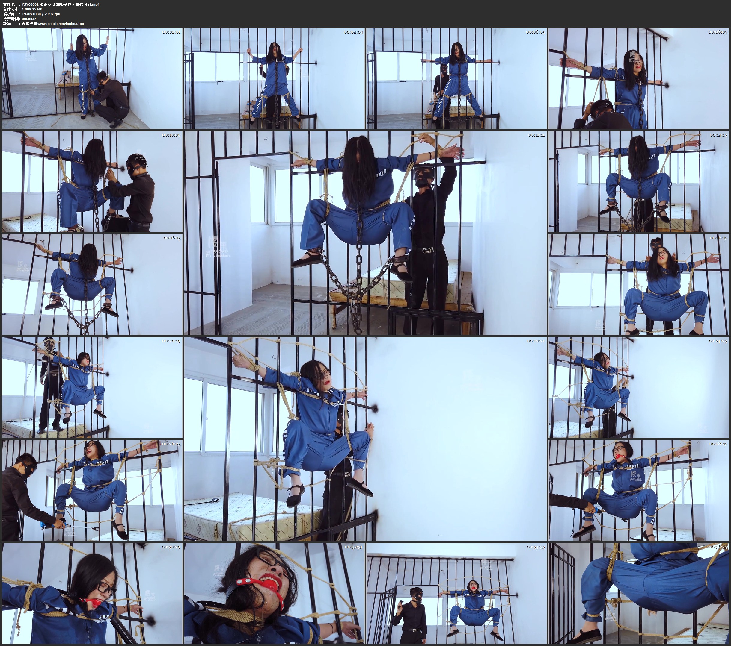 樱束原创 超级变态之蜘蛛囚犯