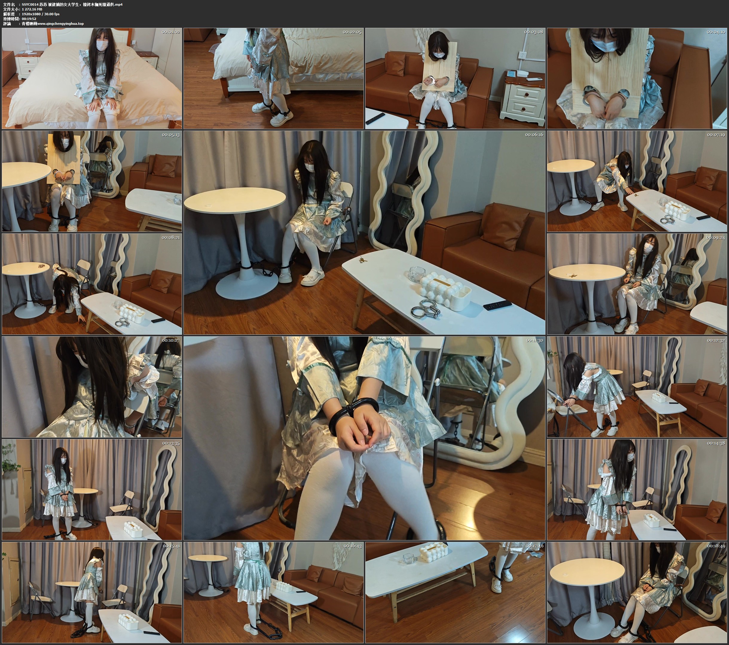 苏苏 被逮捕的女大学生，镣铐木枷死镣逼供