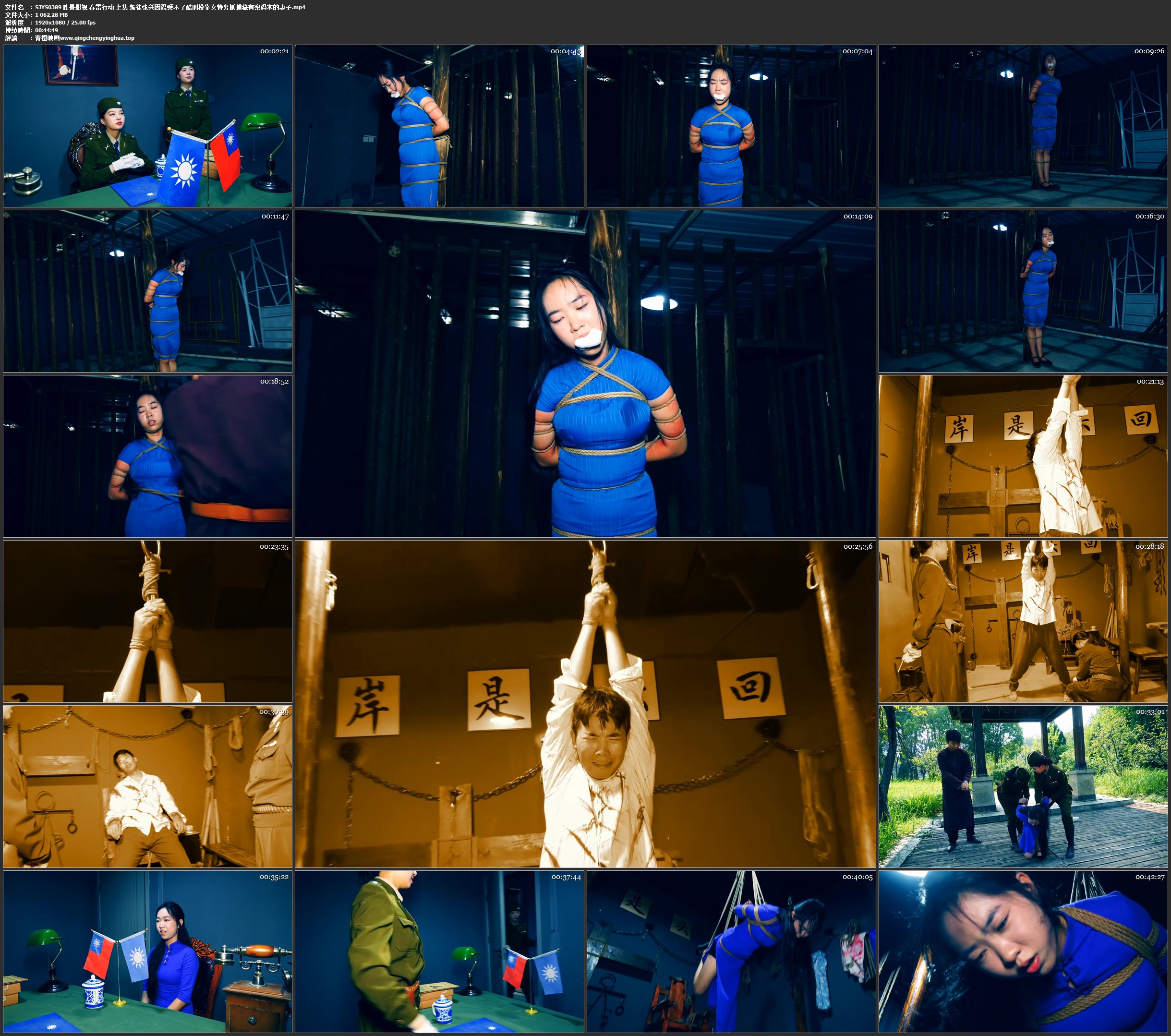 胜景影视 春雷行动 上集 叛徒张兴因忍受不了酷刑投靠女特务抓捕藏有密码本的妻子