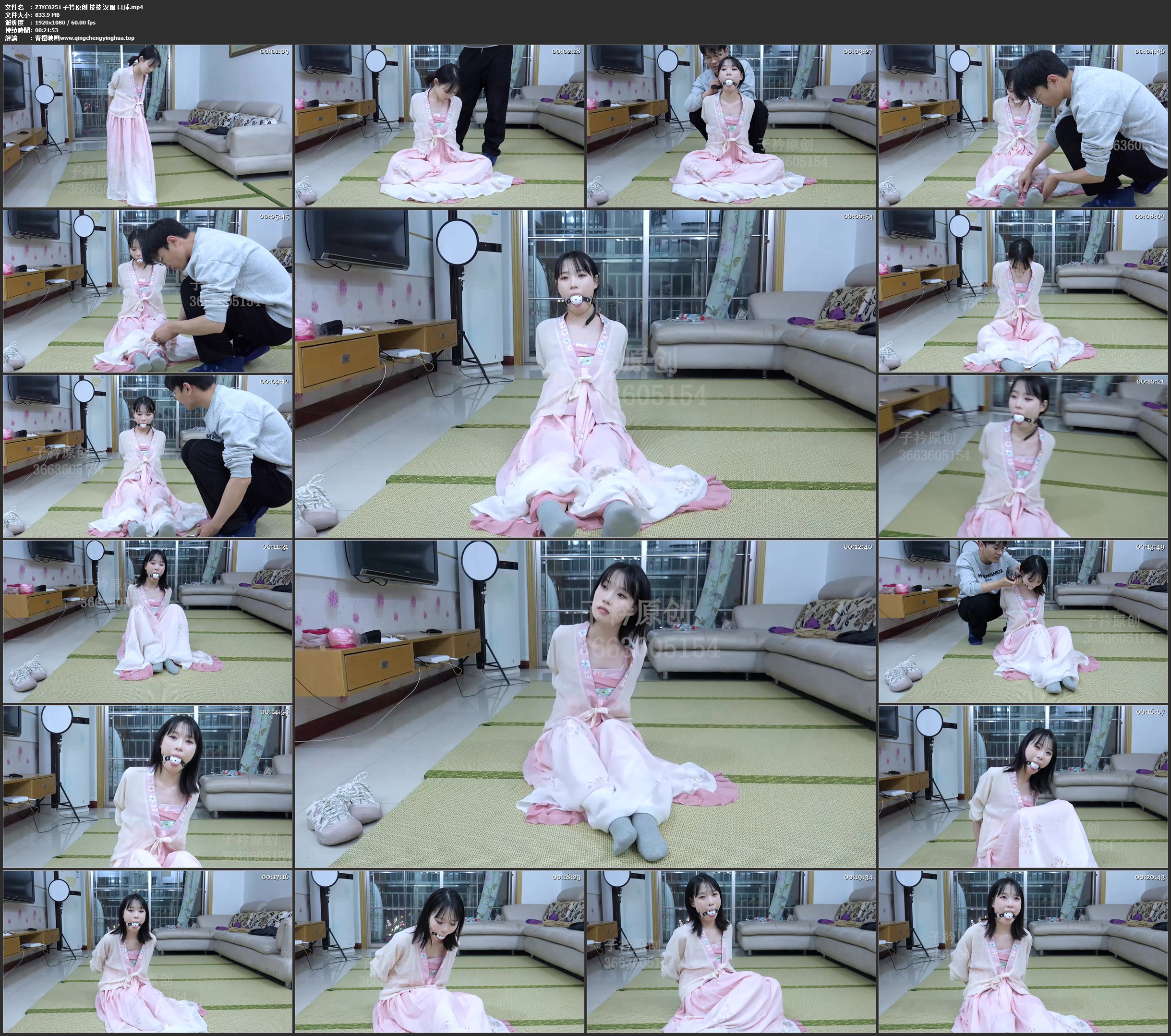 子衿原创 枝枝 汉服 口球